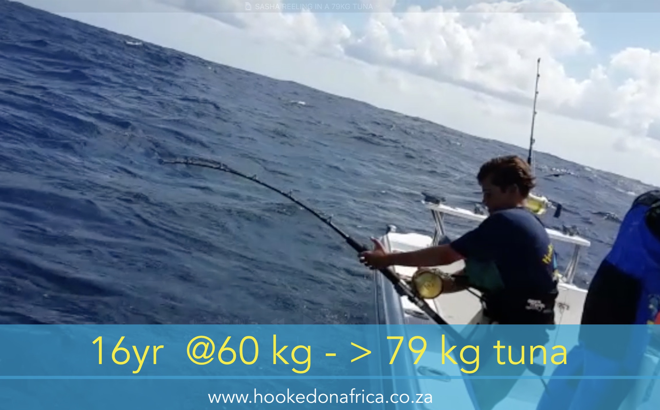 79 kg tuna - hooked on africa