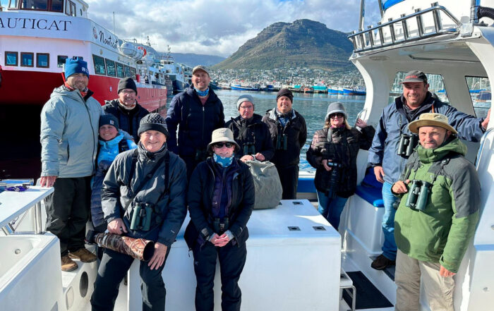 pelagic birding charter - trevor hardaker - hooked on africa