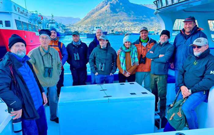 pelagic birding trips - hooked on africa fishing chaters - with zest for birds - trevor hardaker