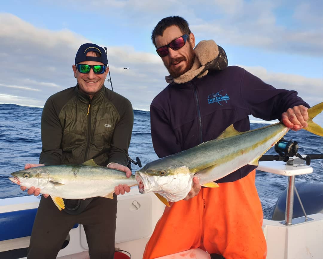 yellowtail fishing charters cape-town-hooked-on-africa-hout-bay-fishing-charters